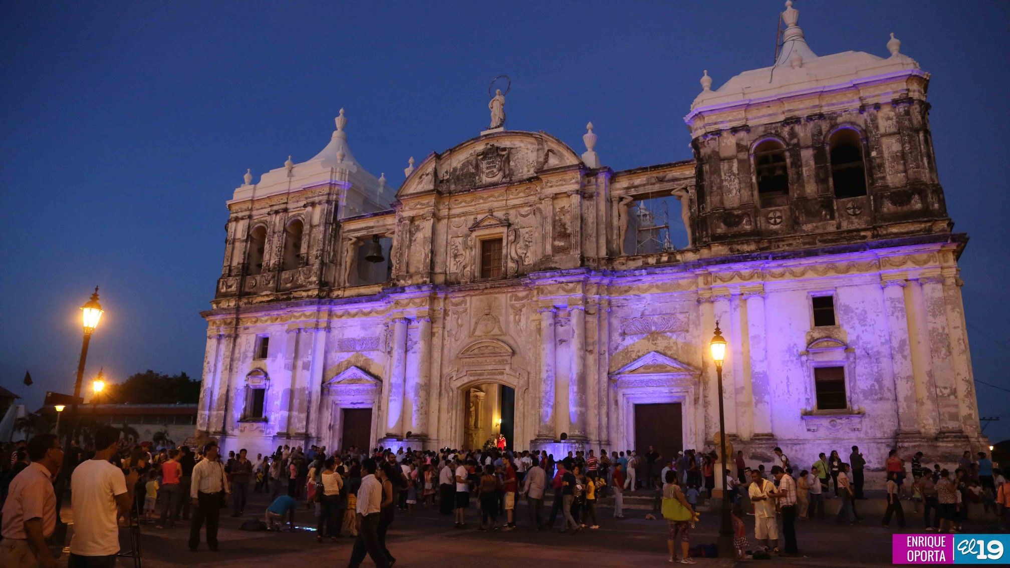 Fieles leoneses celebran 67 años de la Gritería Chiquita