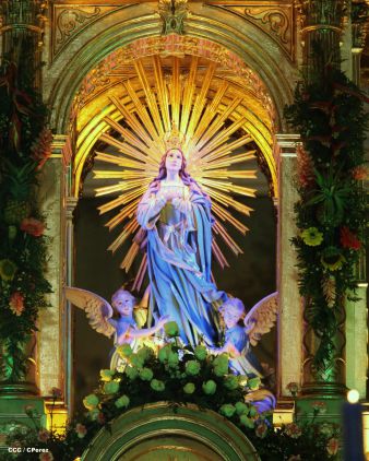 Fieles leoneses celebran 67 años de la Gritería Chiquita