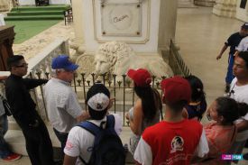 Jóvenes venezolanos del XVII CLAE visitan sitios históricos de León