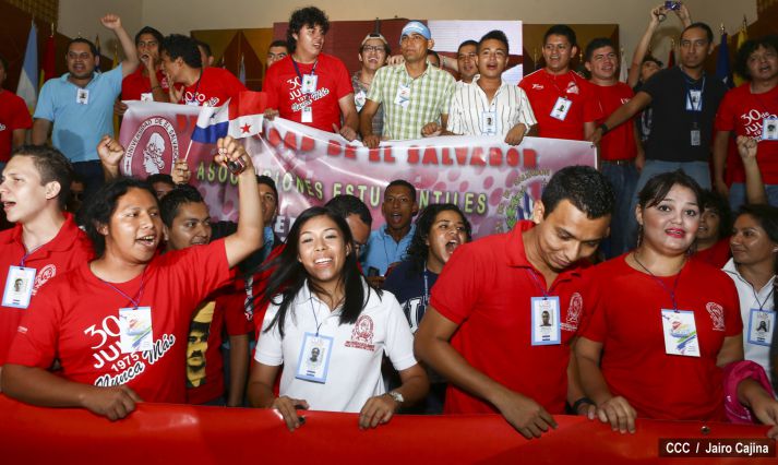 Jóvenes Latinoamericanos y Caribeños congregados en una misma voz dan inicio al #17CLAE