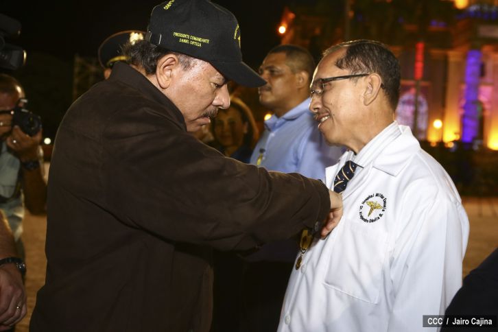 Presidente Daniel conmemora 35 Aniversario del Cuerpo Médico Militar