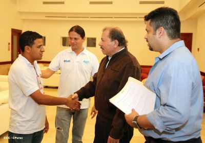 Presidente Daniel clausura 17 CLAE