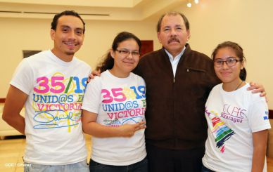 Presidente Daniel clausura 17 CLAE