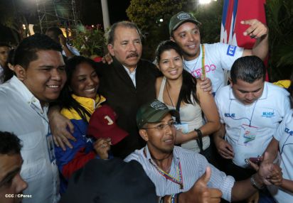 Presidente Daniel clausura 17 CLAE