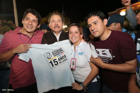 Presidente Daniel clausura 17 CLAE