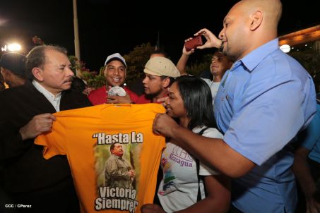 Presidente Daniel clausura 17 CLAE