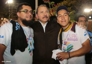 Presidente Daniel clausura 17 CLAE