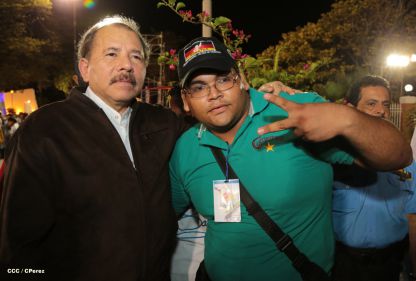 Presidente Daniel clausura 17 CLAE