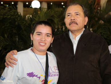 Presidente Daniel clausura 17 CLAE