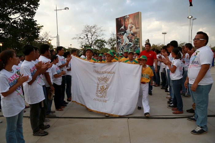 Presidente Daniel inaugura Estadio Béisbol Infantil 