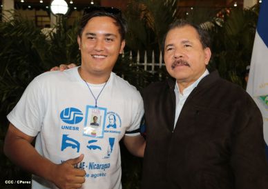 Presidente Daniel clausura 17 CLAE