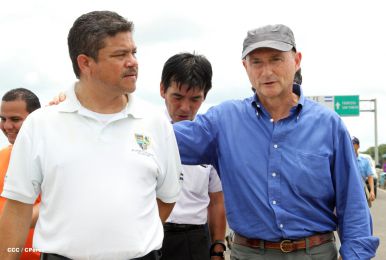 Inauguración Puente Santa Fé