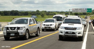 Inauguración Puente Santa Fé