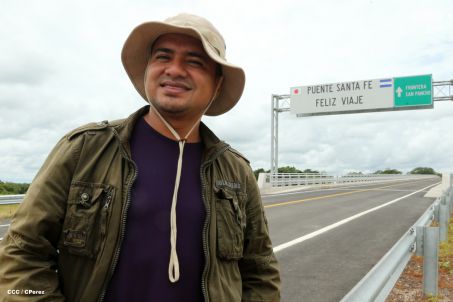 Inauguración Puente Santa Fé