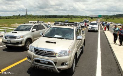 Inauguración Puente Santa Fé
