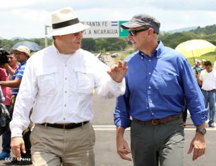 Inauguración Puente Santa Fé