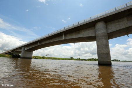 Inauguración Puente Santa Fé