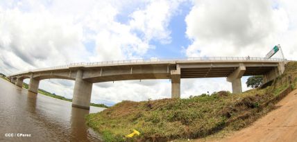 Inauguración Puente Santa Fé