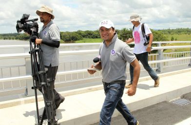Inauguración Puente Santa Fé