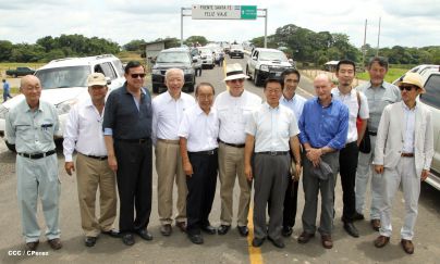 Inauguración Puente Santa Fé