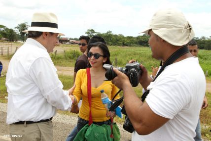 Inauguración Puente Santa Fé