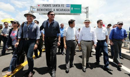 Inauguración Puente Santa Fé