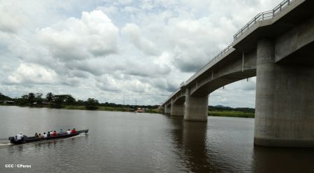 Inauguración Puente Santa Fé