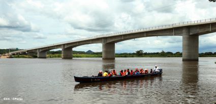 Inauguración Puente Santa Fé