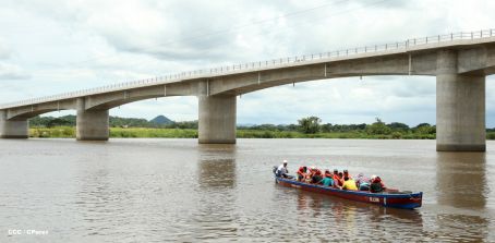Inauguración Puente Santa Fé
