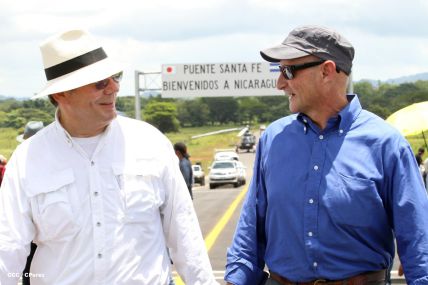 Inauguración Puente Santa Fé
