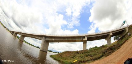 Inauguración Puente Santa Fé