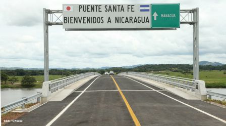 Inauguración Puente Santa Fé