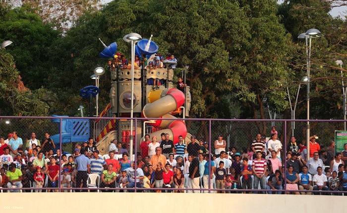 Presidente Daniel inaugura Estadio Béisbol Infantil 