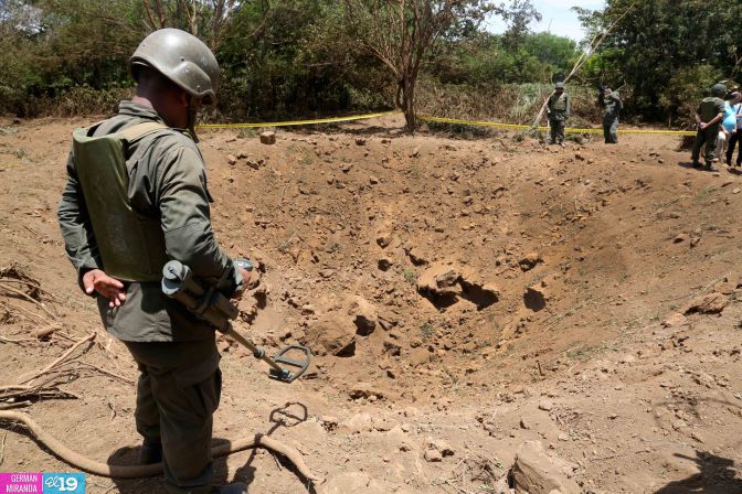 Meteorito cayó en Managua