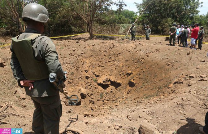 Meteorito cayó en Managua