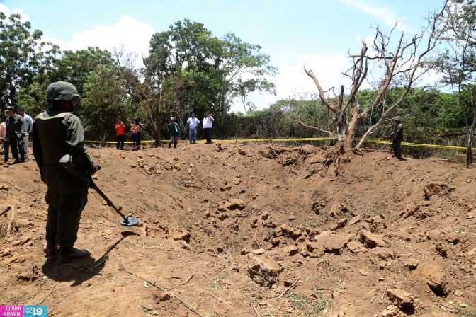 Meteorito cayó en Managua