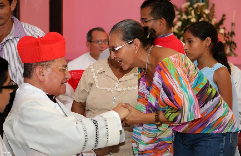 Municipalidad y pueblo católico de El Viejo declara Hijo Dilecto al Cardenal Miguel