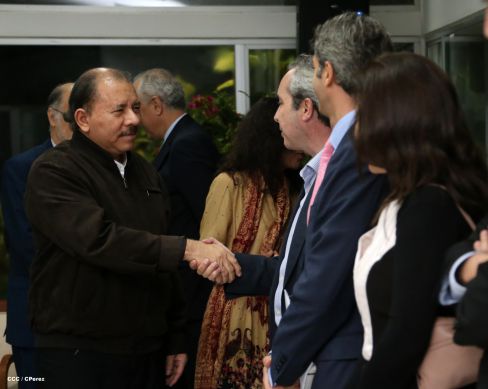 Presidente Daniel se reúne con Secretario de Estado de Cooperación Internacional de España