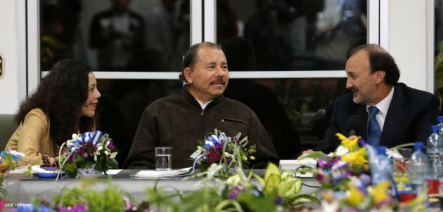 Presidente Daniel se reúne con Secretario de Estado de Cooperación Internacional de España