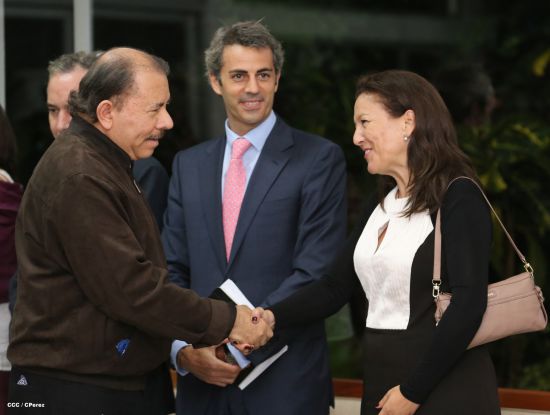 Presidente Daniel se reúne con Secretario de Estado de Cooperación Internacional de España