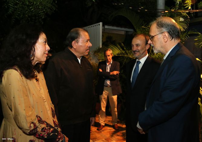 Presidente Daniel se reúne con Secretario de Estado de Cooperación Internacional de España