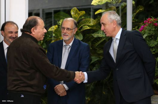 Presidente Daniel se reúne con Secretario de Estado de Cooperación Internacional de España