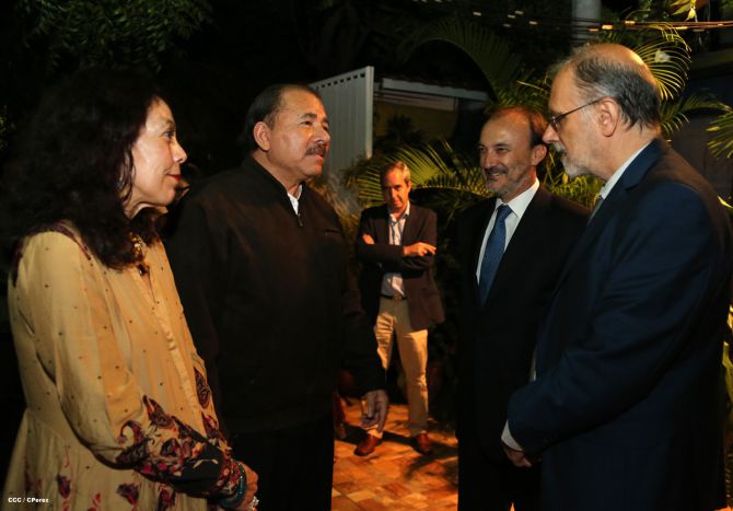 Presidente Daniel se reúne con Secretario de Estado de Cooperación Internacional de España