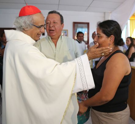 Cardenal Brenes festeja a Virgen La Merced en Mateare