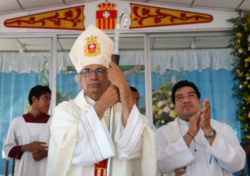 Cardenal Brenes festeja a Virgen La Merced en Mateare