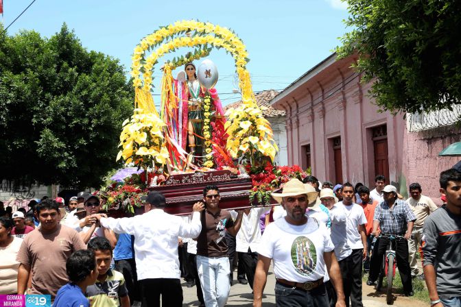 Masaya celebra fiesta de San Miguel Arcángel