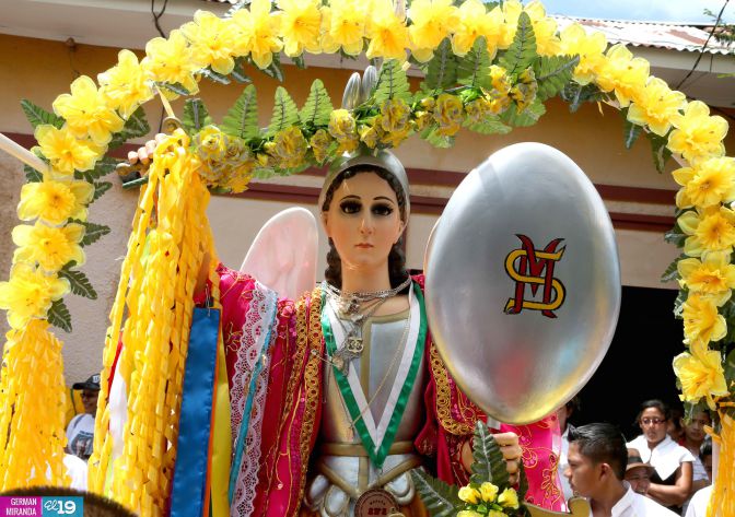 Masaya celebra fiesta de San Miguel Arcángel