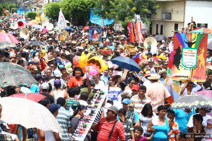 Con desborde de fervor y folklore, Masaya celebra a San Jerónimo