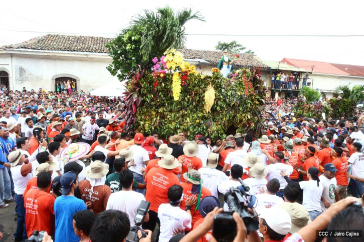 Con desborde de fervor y folklore, Masaya celebra a San Jerónimo