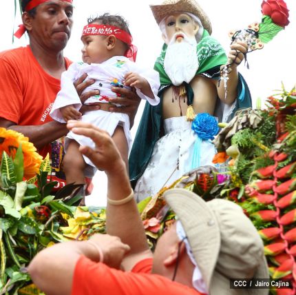 Con desborde de fervor y folklore, Masaya celebra a San Jerónimo